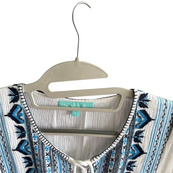 MELISSA ODABASH MILLIE WHITE DRESS Lace-Up Mini - Picture 10 of 13